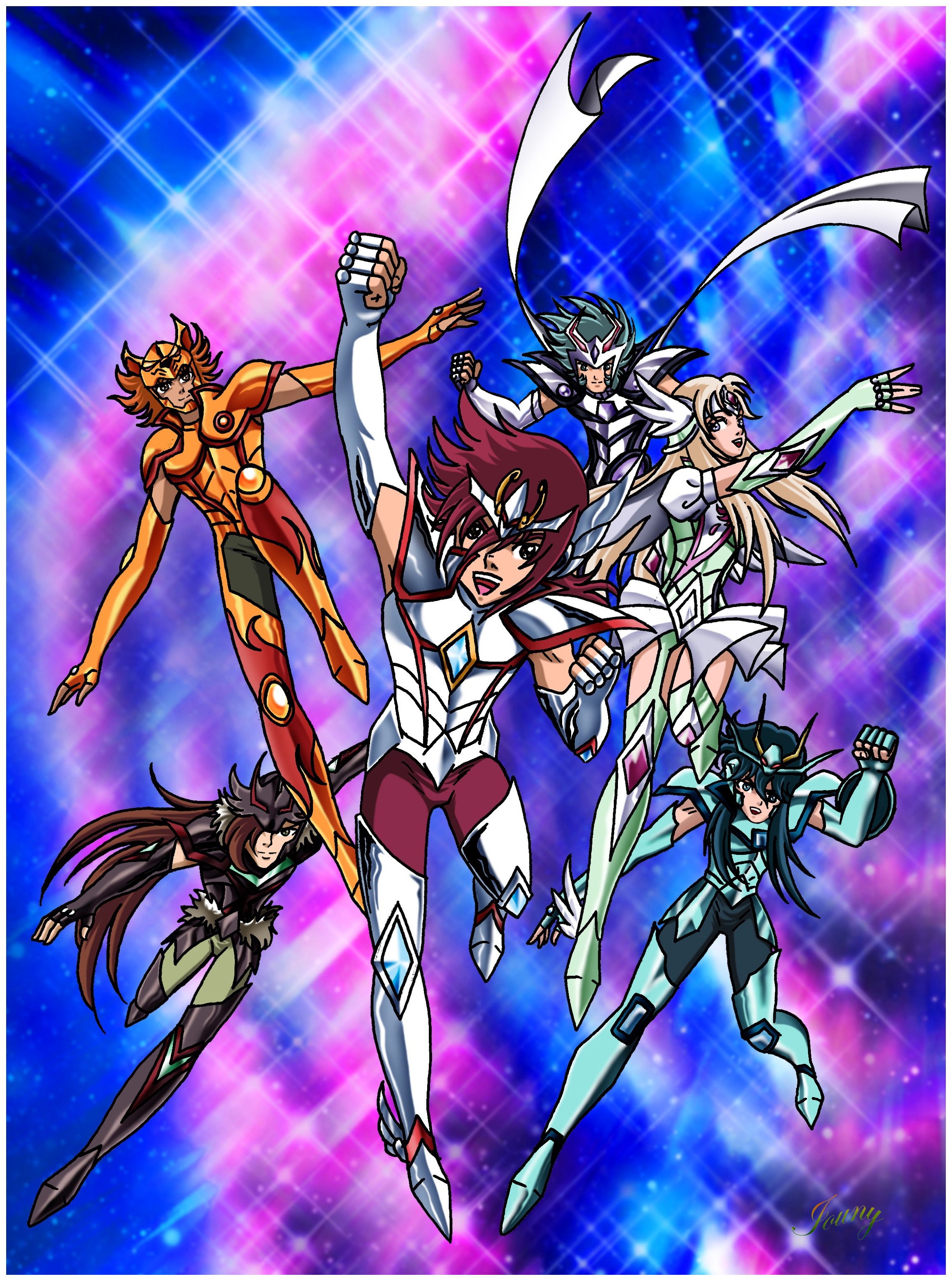Saint Seiya Omega - Characters & Staff 